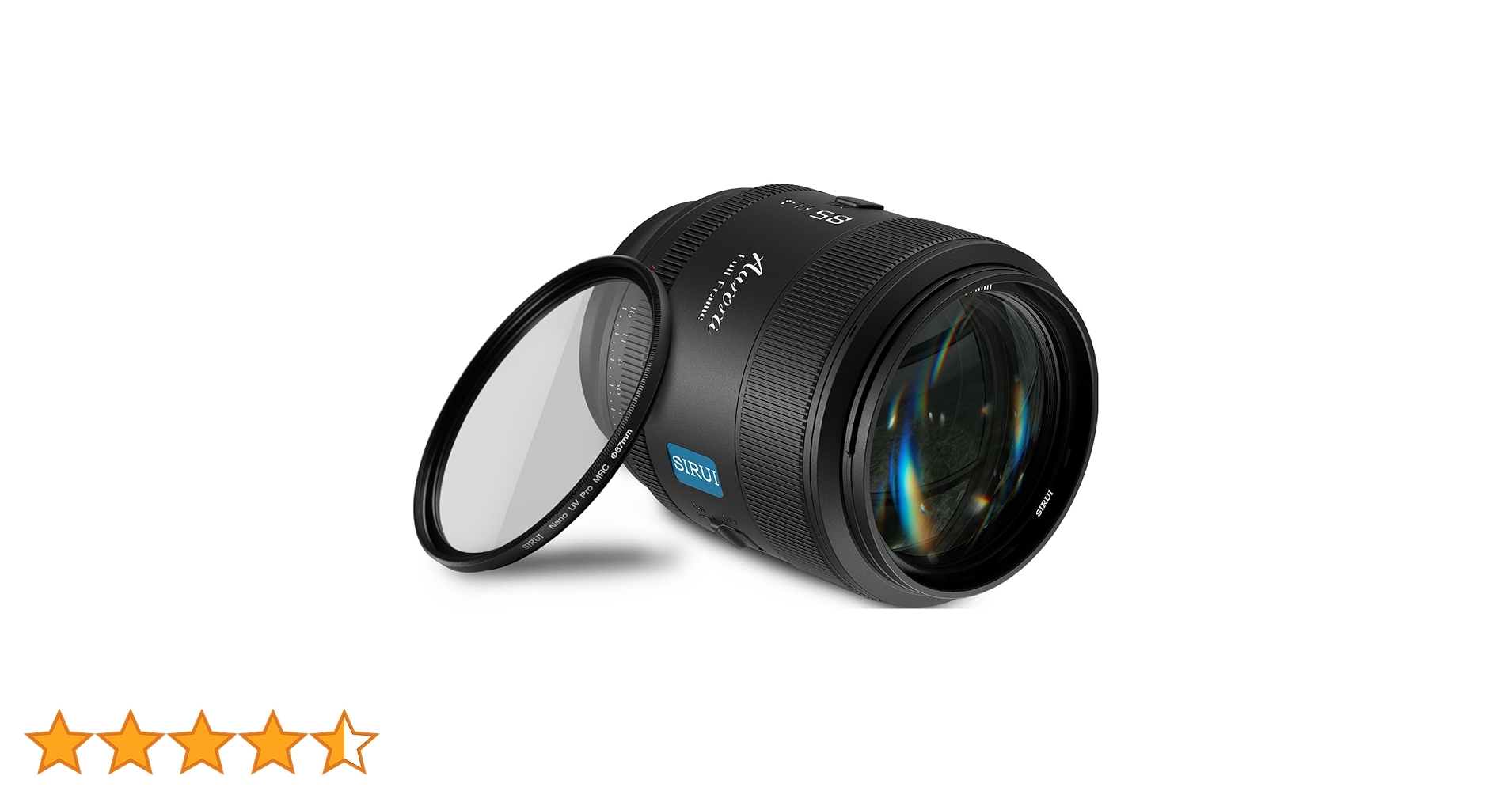 SIRUI Aurora Series 85mm F1.4レンズ フィルター付き Amazon.co.jp: SIRUI AURORA 85mm F1.4 【フィルター付属】フル